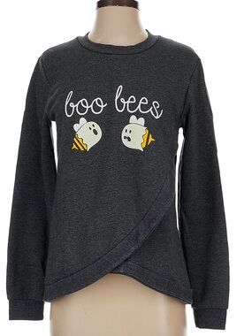 Latched Mama Easy Access Nursing 'Boo Bees' Graphic Long Sleeve Sweatshirt
